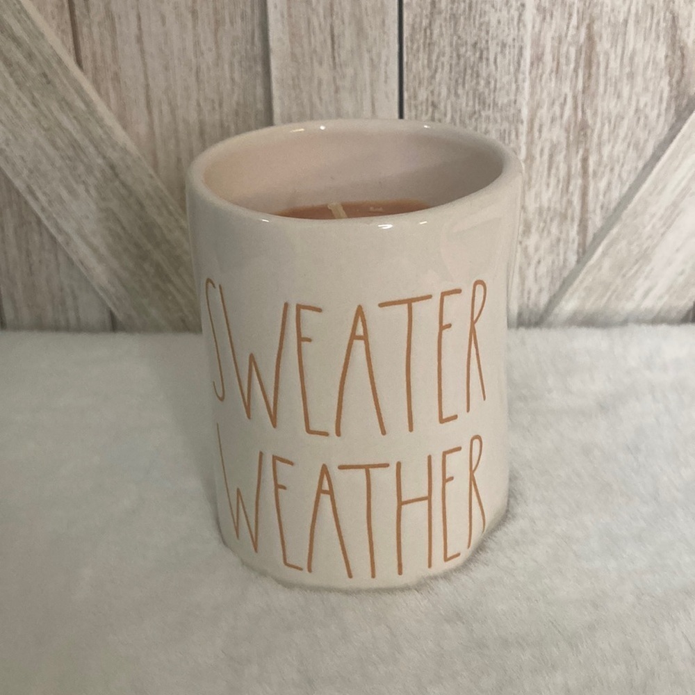 Rae Dunn Sweater Weather Candle